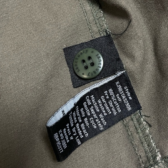 Sanctuary Camo Print Button Up Jacket - Picture 3 of 4